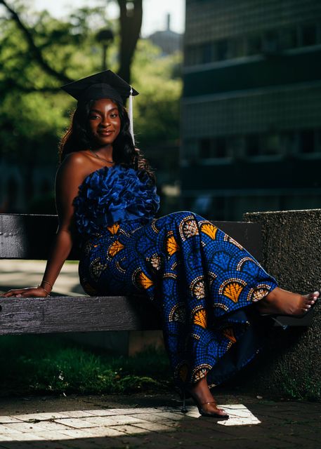 Graduation cap and gown photograph — Detroit graduation photographer (14)